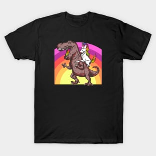 Unicorn and Dinosaur T-Shirt